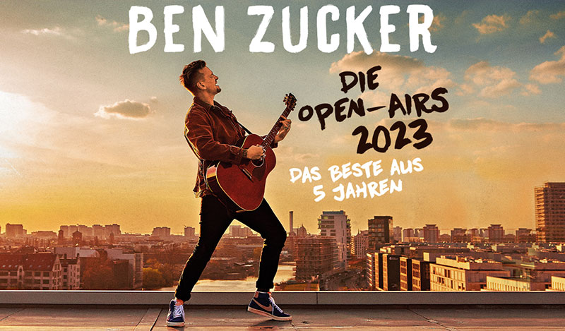 Ben Zucker zu den Open-Airs 2023