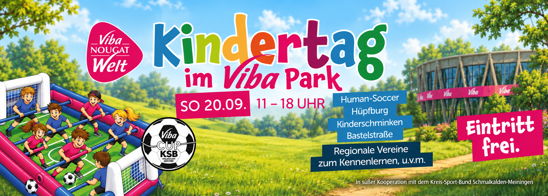 Kindertag im Viba Park